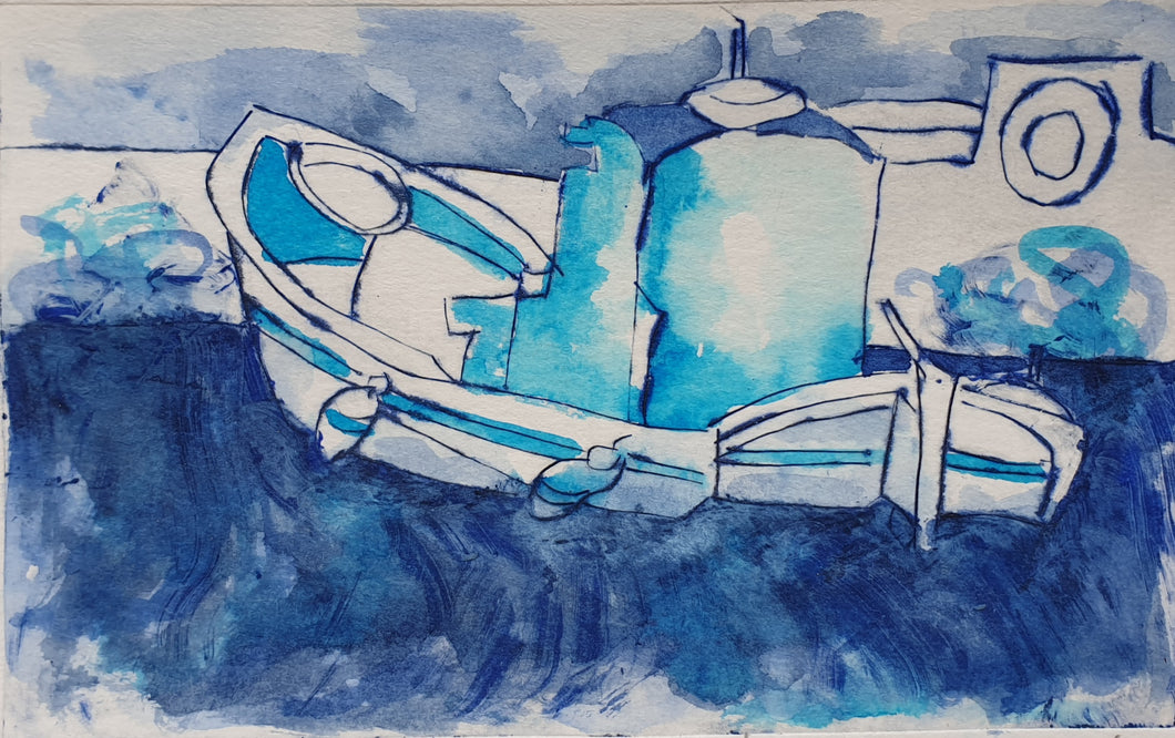 Kini Blue Boat